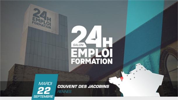 Rennes. Le salon 24H TravailFormation revient le 22 septembre